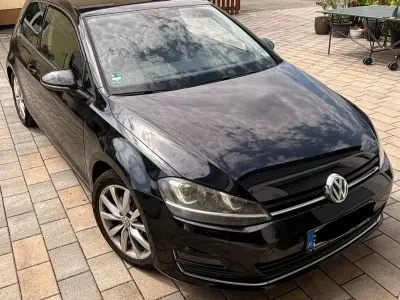 Gebraucht VW Golf Cabriolet R-line 125 PS (91 kW) 2014 Schwarz Cabrio