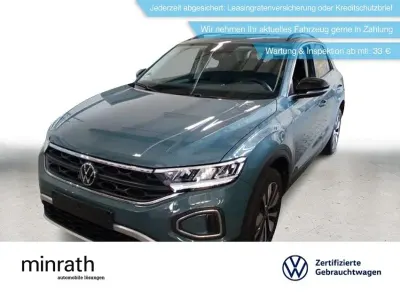 Second-hand VW T-Roc Goal 116 CP (85 kW) 2025 Albastru SUV