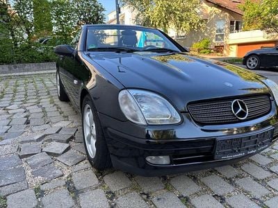 Gebraucht Mercedes SLK200 136 PS (100 kW) 1998 Schwarz Cabrio