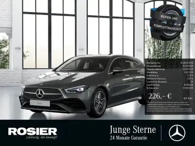 Gebraucht Mercedes CLA200 Advanced Plus 163 PS (119 kW) 2025 Grau / mountaingrau (metallic) Coupé