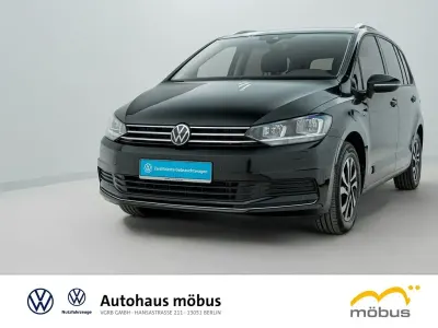 Gebraucht VW Touran Active 150 PS (110 kW) 2022 Schwarz Van / Kleinbus
