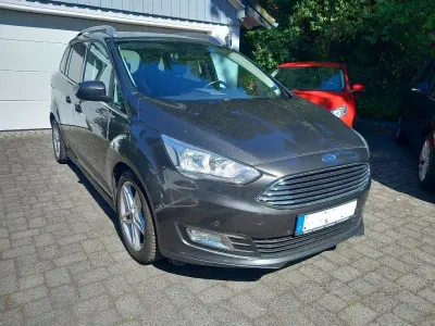 Gebraucht Ford Grand C-Max Titanium 125 PS (91 kW) 2019 Grau Van / Kleinbus