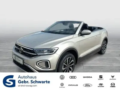 Gebraucht VW T-Roc Cabriolet Style 110 PS (80 kW) 2022 Silber Cabrio