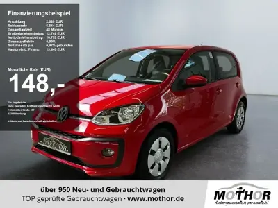 Gebraucht VW up! Move 85 PS (62 kW) 2023 Rot Kleinwagen