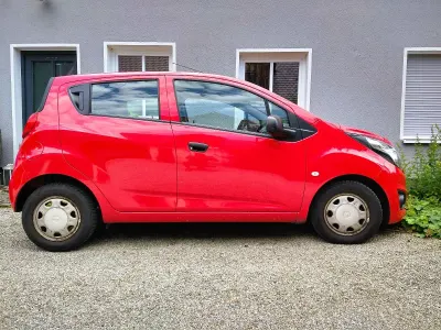 Brugt Chevrolet Spark LS 68 HK (50 kW) 2013 Rød Hatchback