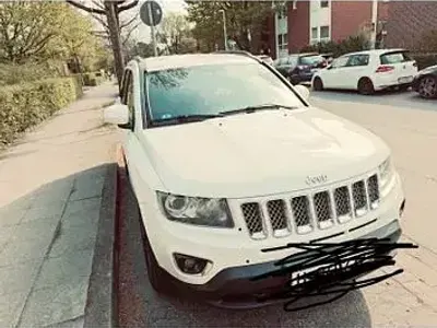 Gebraucht Jeep Compass Limited 163 PS (119 kW) 2014 Weiß SUV