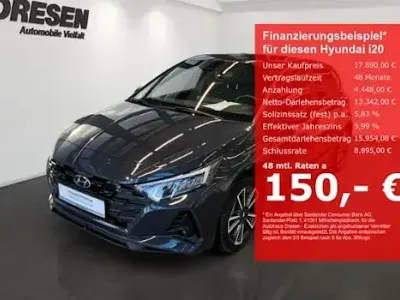 Gebraucht Hyundai i20 N Line 101 PS (74 kW) 2021 Grau Limousine