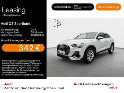 Gebraucht Audi Q3 Sportback S-Line 150 PS (110 kW) 2025 Weiß SUV