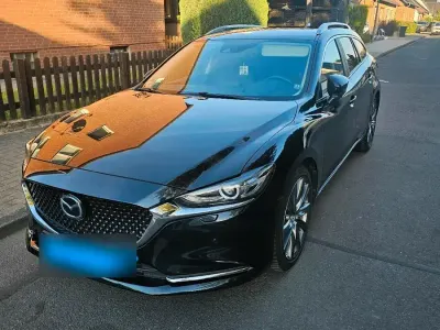 Gebraucht Mazda 6 Exclusive-Line 165 PS (121 kW) 2021 Schwarz Kombi