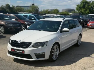 Gebraucht Skoda Octavia RS 184 PS (135 kW) 2014 Weiß Kombi