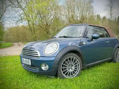 Gebraucht Mini Cooper Cabriolet 120 PS (88 kW) 2009 Blau Cabrio