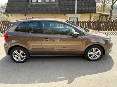Gebraucht VW Polo Match 90 PS (66 kW) 2012 Braun Kleinwagen