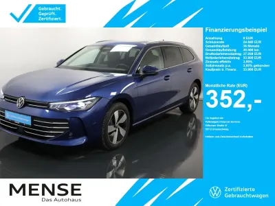Gebraucht VW Passat Business 150 PS (110 kW) 2024 Reef blue Kombi