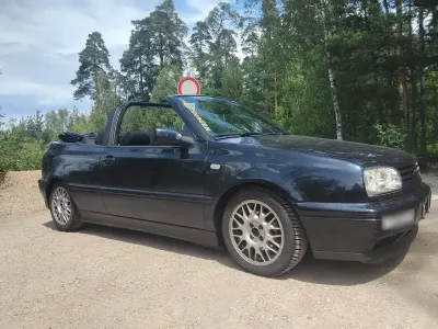 Gebraucht VW Golf Cabriolet 101 PS (74 kW) 1996 Blau Cabrio