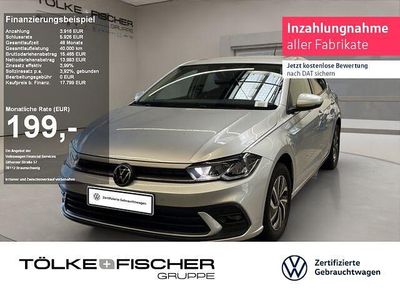 Gebraucht VW Polo Life 95 PS (69 kW) 2022 Silber Kleinwagen