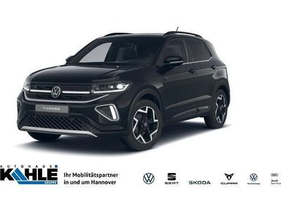 Neu VW T-Cross R-line 150 PS (110 kW) 2025 Schwarz (deep black perleffekt) SUV