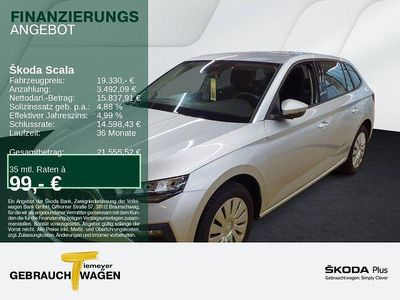 Gebraucht Skoda Scala Essence 116 PS (85 kW) 2025 Silber Kleinwagen