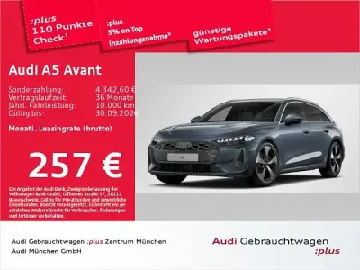 Gebraucht Audi A5 Ambiente 204 PS (150 kW) 2025 Horizontblau metallic Kombi