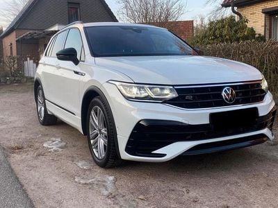 Gebraucht VW Tiguan R-line 200 PS (147 kW) 2022 Weiß SUV