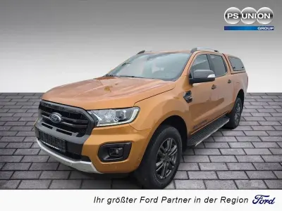 Gebraucht Ford Ranger Wildtrack 212 PS (155 kW) 2022 Orange / canyon orange Pickup