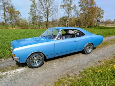 Brugt Opel Rekord 90 HK (66 kW) 1971 Blå Sedan