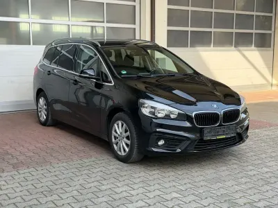 Gebraucht BMW 218 Gran Tourer Advantage 136 PS (100 kW) 2016 Schwarz Van / Kleinbus