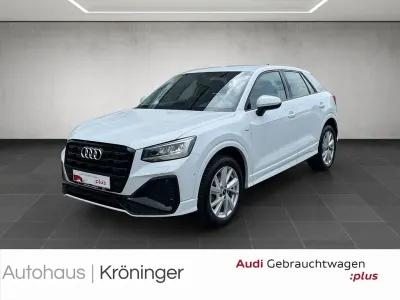 Gebraucht Audi Q2 S-Line 150 PS (110 kW) 2025 Gletscherweiß metallic SUV