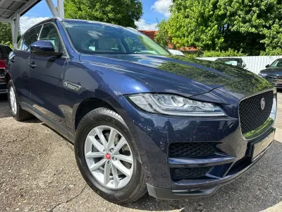 Gebraucht Jaguar F-Pace Portfolio 300 PS (220 kW) 2017 Blau SUV
