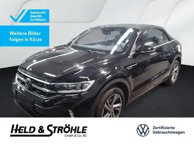 Gebraucht VW T-Roc Cabriolet R-line 150 PS (110 kW) 2025 Deep black perleffekt (metallic) Cabrio