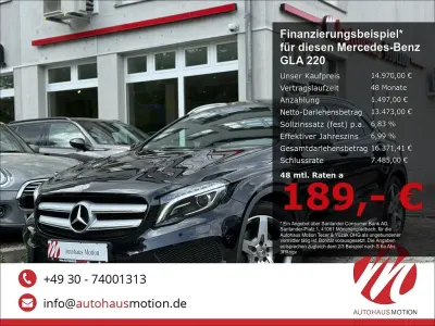 Gebraucht Mercedes GLA220 AMG line 170 PS (125 kW) 2015 Schwarz SUV