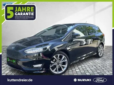 Gebraucht Ford Focus ST-Line 150 PS (110 kW) 2018 Iridiumschwarz metallic Kombi