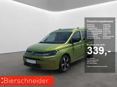 Gebraucht VW Caddy Move 122 PS (89 kW) 2021 Gruen Van / Kleinbus