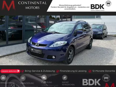 Gebraucht Mazda 5 Exclusive 145 PS (106 kW) 2007 Blau Van / Kleinbus