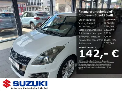 Gebraucht Suzuki Swift Sport 136 PS (100 kW) 2017 Weiss Kleinwagen