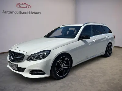 Gebraucht Mercedes E220 AMG line 170 PS (125 kW) 2015 Weiß Kombi