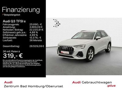 Gebraucht Audi Q3 S-Line 245 PS (180 kW) 2022 Gletscherweiß metallic SUV