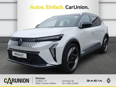 Gebraucht Renault Scenic E-Tech Iconic 160 kW (218 PS) 2025 Perlmuttweiß metallic, black SUV