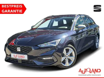 Usata Seat Leon ST 4Drive 150 CV (110 kW) 2022 Blu Station wagon