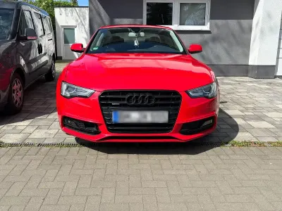 Usata Audi A5 Sport 190 CV (139 kW) 2015 Rosso Coupé
