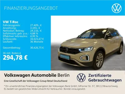Gebraucht VW T-Roc Cabriolet Goal 150 PS (110 kW) 2025 Grau SUV