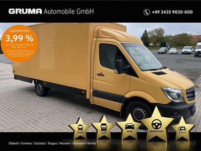 Gebraucht Mercedes Sprinter 163 PS (119 kW) 2017 Gelb Van