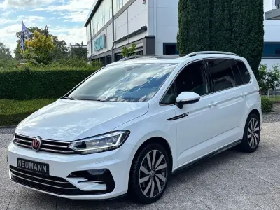 Gebraucht VW Touran Highline 150 PS (110 kW) 2017 Weiß Van / Kleinbus