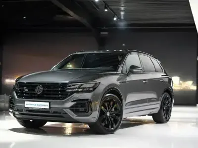 Second-hand VW Touareg R-line 422 CP (310 kW) 2019 Gri SUV