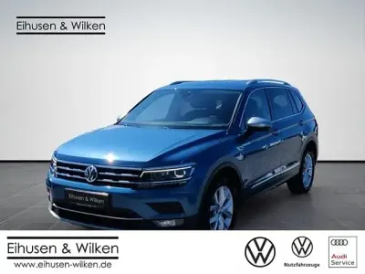 Gebraucht VW Tiguan Allspace Highline 179 PS (131 kW) 2018 Blue silk metallic SUV