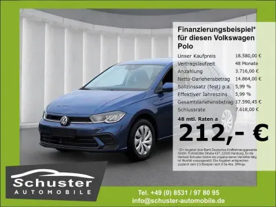 Occasion VW Polo Life 95 ch (69 kW) 2025 Bleue Citadine