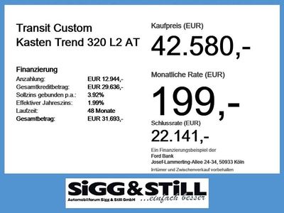 Nuova Ford Transit Custom Trend 170 CV (125 kW) 2026 Bianco Monovolume