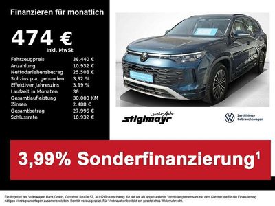 Gebraucht VW Tayron Life 150 PS (110 kW) 2025 Nightshade blue metallic SUV