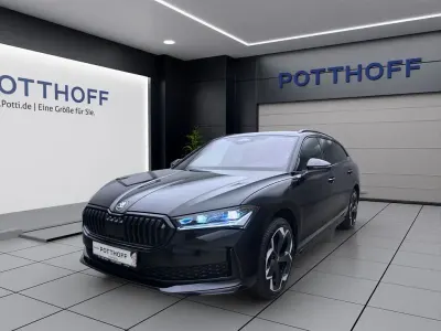 Neu Skoda Superb SportLine 204 PS (150 kW) 2026 Onyxschwarz metallic Kombi