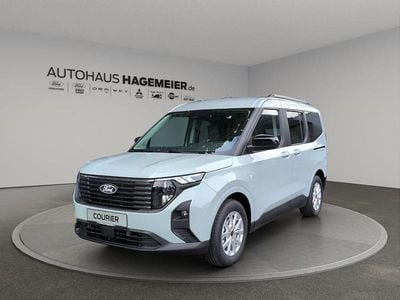 Neu Ford Tourneo Courier Titanium 125 PS (91 kW) 2025 Cactus grey Van / Kleinbus