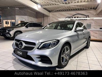 Usata Mercedes C200 AMG 184 CV (135 kW) 2020 Argento Berlina